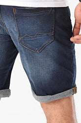 Short Blend Twister Scratches Dark blue