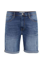 Short Blend denim middle blu