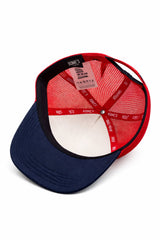 Casquette KOME'S ROAD Bleu/Blanc/Rouge