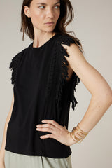 Tee-Shirt S/M Deeluxe Dayna Black
