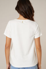 Tee-Shirt Deeluxe M/C Hearty White
