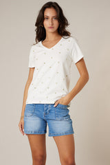 Tee-Shirt Deeluxe M/C Hearty White