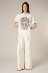 Tee-shirt M/C Deeluxe Summdays Ivoire
