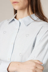 Chemise M/L Deeluxe Cassidie Blue