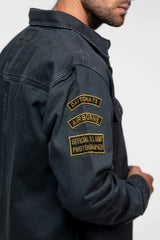 Surchemise Militaire Daytona Melhart en Denim Navy