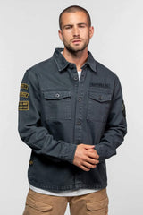 Surchemise Militaire Daytona Melhart en Denim Navy