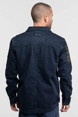 Surchemise Militaire Daytona Melhart en Denim Navy