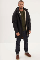 Parka Matelassé Daytona avec capuche Black