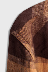 Chemise Iron & Resin à Carreaux Brown.