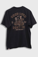Tee-Shirt Lucky Iron & Resin Black