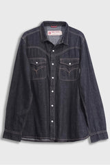 Chemise Iron & Resin Denim Indigo