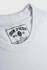 Tee-Shirt M/C Iron And Resin Purveyors Of Radness White