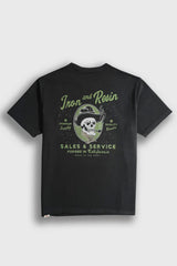 T-Shirt Iron And Résin Old Cowboy Black