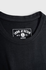 T-Shirt Iron And Résin Old Cowboy Black