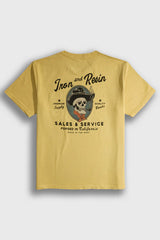 T-Shirt Iron And Resin Old Cowboy Gold