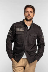 Surchemise Daytona Wayne en denim Black