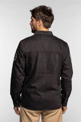 Surchemise Daytona Wayne en denim Black