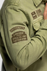 Surchemise Daytona Wayne en denim Kaki