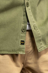 Surchemise Daytona Wayne en denim Kaki