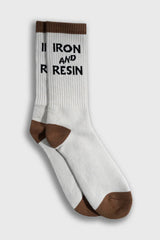 Chaussette Iron And Resin Howdy Beige