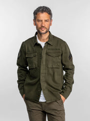 Surchemise Daytona Joppa Bull en denim Kaki