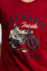 T-Shirt Daytona 73 Norfolk Red