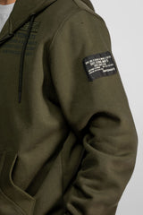 Sweat à capuche daytona 73 Tulman Khaki Green