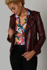 Cuir Aprilia Oxblood