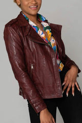 Cuir Aprilia Oxblood