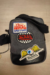 Sacoche Von Dutch Kook Patchs Black