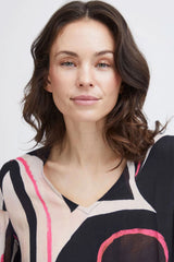 Blouse Fransa M/L Col Zippé