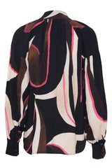 Blouse Fransa M/L Col Zippé