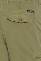 Pantalon Blend Cargo Kaki Bas  Elastique