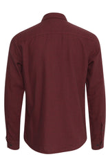 Chemise Carreaux Rouge Bordeaux
