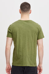 Tee-Shirt Blend Col V Vert