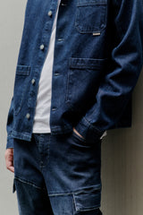 Jean's Blend Cargo Denim dark blue