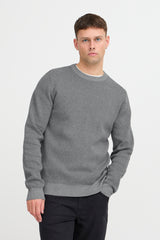 Pullover Blend Ras du Cou Gris