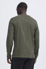 T-Shirt Blend M/L Col V Vert