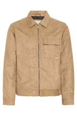 Veste Blend Suédine beige