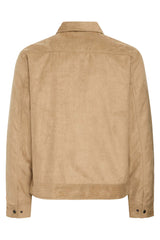 Veste Blend Suédine beige