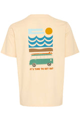 Tee-Shirt Blend M/C Dos Imprimé Combi. W.