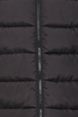 Veste Blend Demi-saison à Capuche Noir