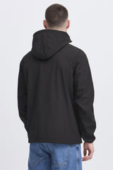 Veste Blend Demi-saison à Capuche Noir
