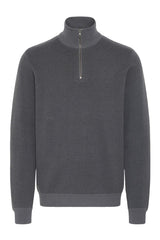 Pull Blend Col Camionneur Gris Chiné