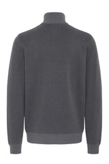 Pull Blend Col Camionneur Gris Chiné