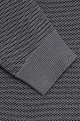 Pull Blend Col Camionneur Gris Chiné