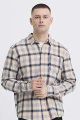 Chemise M/L Blend à carreaux