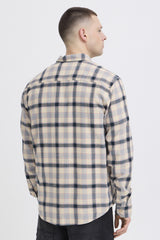 Chemise M/L Blend à carreaux