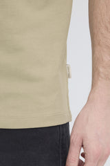 Polo M/C Blend Maille Piquée Beige