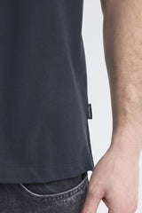 Polo M/C Blend Maille Piquée Navy